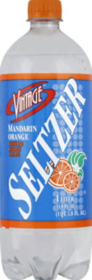 Vintage Mandarin Orange Seltzer - 33.8 Fl. Oz. - Image 2