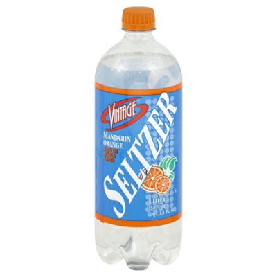 Vintage Mandarin Orange Seltzer - 33.8 Fl. Oz. - Image 1