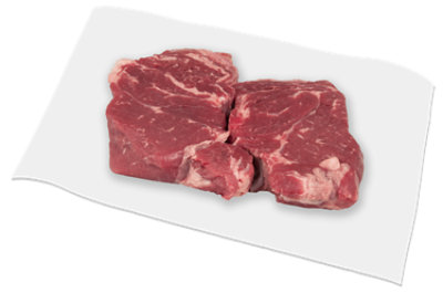 USDA Choice Beef Chuck Steak Tips - 1 Lb - Image 1