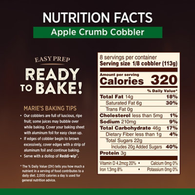 Marie Callender's Apple Crumb Cobbler - 32 Oz - Image 4
