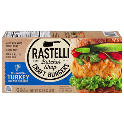 Craft Burger All Natural Turkey Breast Burger - 2 LB - Image 3