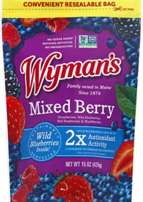 Wymans Mixed Berries - 15 OZ - Image 2