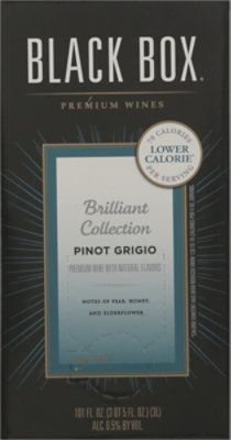 Black Box Low Cal Brilliant Pinot Grigio Wine - 3 Liter - Image 8