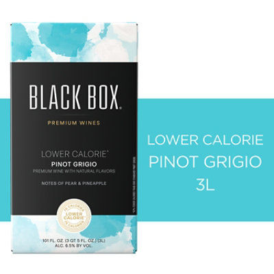 Black Box Low Cal Brilliant Pinot Grigio Wine - 3 Liter - Image 2