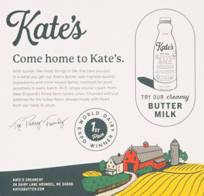 Kates Sea Salted Butter 4 Quarters 16 Oz - 16 OZ - Image 6