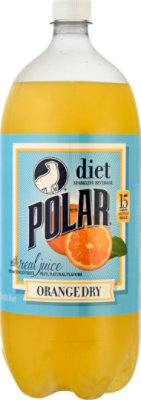 Polar Dry Soda Orange Diet - 67.6 FZ - Image 2