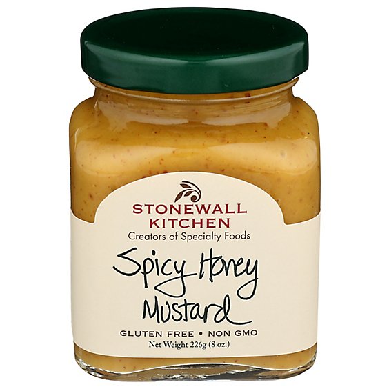 Stonewall Kitchen Mustard Spicy Honey - 8 OZ
