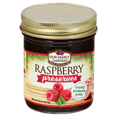 Our Family Garden Raspberry Preserves - 8 OZ - Image 3