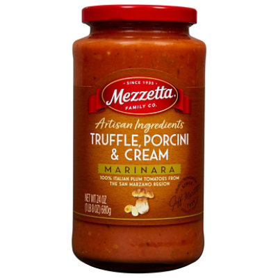 Mezzetta Truffle Porcini & Cream Marinara - 24 Oz