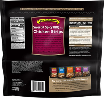 John Soules Foods Sweet Bbq Tenders - 1.5 LB - Image 6