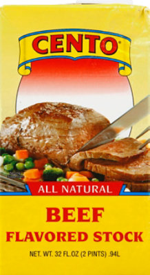 Cento Ready To Serve Beef Stock - 32 Fl. Oz. - Image 2