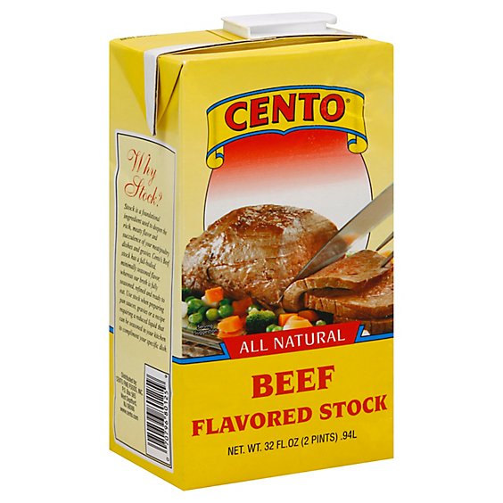 Cento Ready To Serve Beef Stock - 32 Fl. Oz.