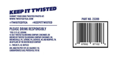 Twisted Tea Light Bottles Hard Iced Tea - 6-12 Fl. Oz. - Image 4