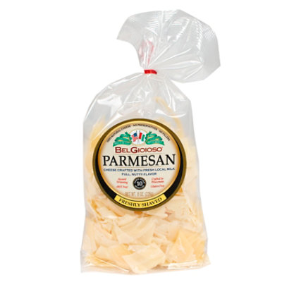 BelGioioso Cheese  Freshly Shaved Parmesan Twist Tie Bag - 8 Oz - Image 2