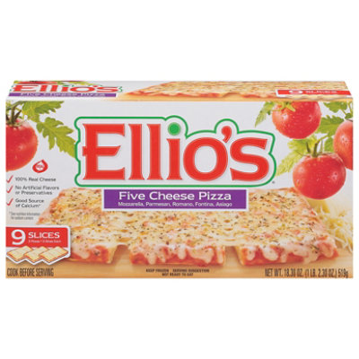 Ellios Pizza Cheese 5 Tc - 18.3 OZ - Image 3