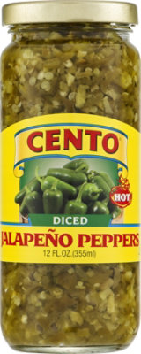 Cento Regular Diced Green Jalapeno Peppers - 12 Oz - Image 1