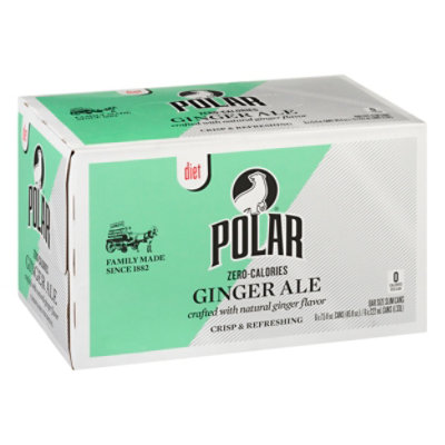 Polar Diet Gingerale Cans - 6-7.5 FZ - Image 1