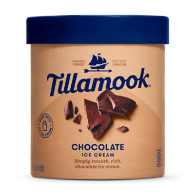 Tillamook Chocolate Ice Cream - 48 Oz - Image 2