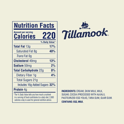 Tillamook Chocolate Ice Cream - 48 Oz - Image 6