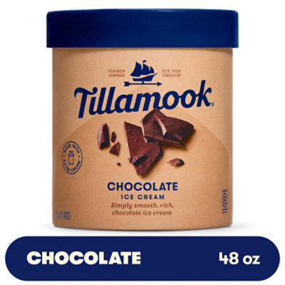 Tillamook Original Premium Chocolate Ice Cream - 1.5 QT