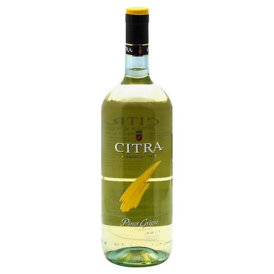Citra Pinot Grigio Wine Glass Bottle - 1.5 LT