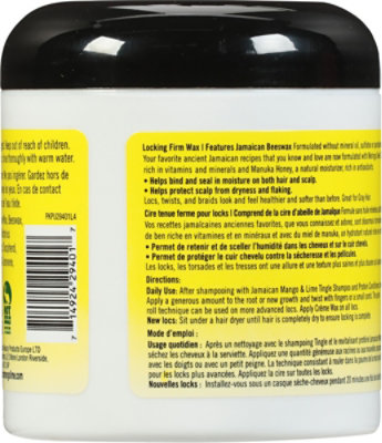 Rasta Locks Wax Hair Treatment Hold Firm - 6 OZ - Image 5