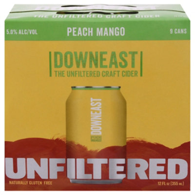 Downeast Cider Seasonal In Cans - 9-12 FZ - Image 1