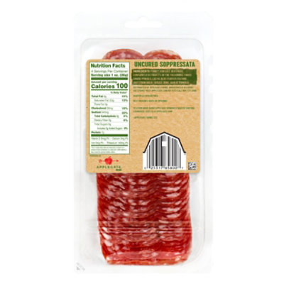 Applegate Farms Sliced Natural Soppressata - 4 OZ - Image 6