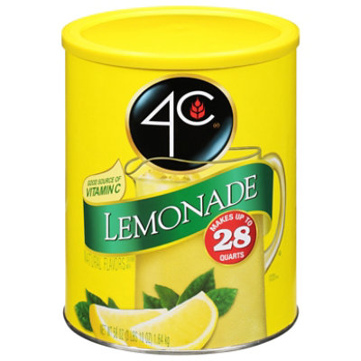 4C Foods Lemonade Drink Mix - 58 OZ - Image 3