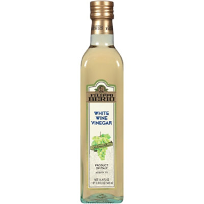 Filippo Berio Whte Wine Vinegar - 16.9 FZ - Image 4