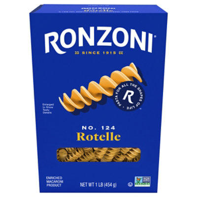 Ronzoni Pasta Rotelle No 124 - 1 Lb - Image 1