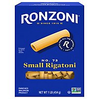 Ronzoni Pasta Rigatoni No. 73 Small - 16 Oz - Image 3