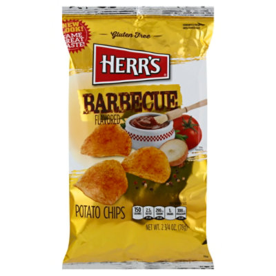 Herrs Barbecue Potato Chips - 2.75 OZ - Image 1