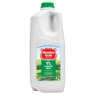 Alta Dena 1% Milk With Vitamin A And D Low Fat Milk Jug - 0.50 Gallon - Image 1