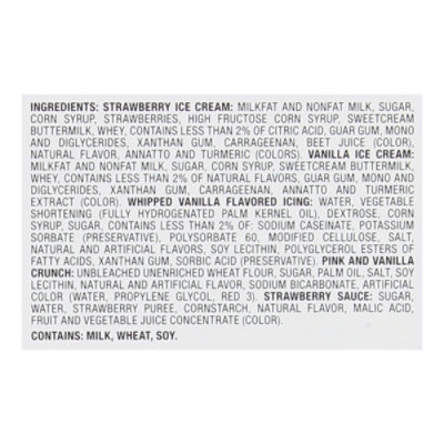Friendly's Strawberry Krunch Cake Vanilla Flavored And Strawberry Ice Cream Cake - 40 Fl. Oz. - Image 4