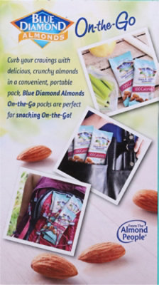 Blue Diamond Almonds On The Go Oven Roasted Sea Salt 100 Calories - 7-0.6 Oz - Image 6