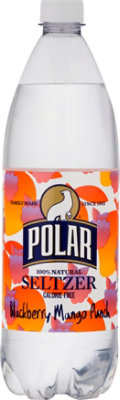 Polar Seltzer Blackberry Mango Seltzer - 33.8 Fl. Oz. - Image 1
