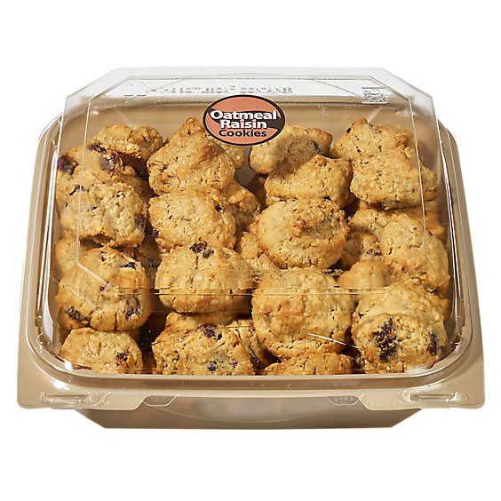 Mini Oatmeal Raisin Cookies - EA