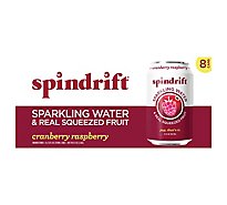 Spindrift Cranberry Raspberry Sparkling Water - 8-12 FZ