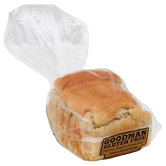 Goodman Whole Grain Bread Gluten Free, Dairy Free And Peanut Free - 12 OZ