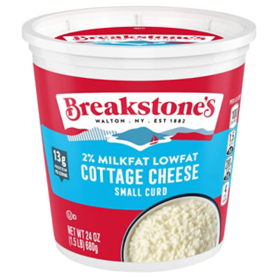 Breakstones Small Curd Low Fat Cottage Cheese - 24 OZ - Image 3