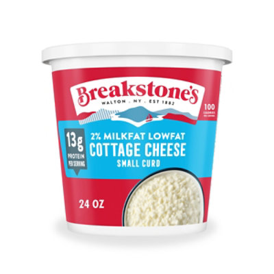 Breakstones Small Curd Low Fat Cottage Cheese - 24 OZ - Image 1