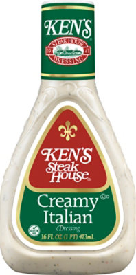 Kens Steak House Creamy Italian Salad Dressing Creamy 16 Oz - 16 FZ - Image 1