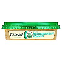 Cedars Organic Mediterranean Hommus - 10 OZ - Image 1
