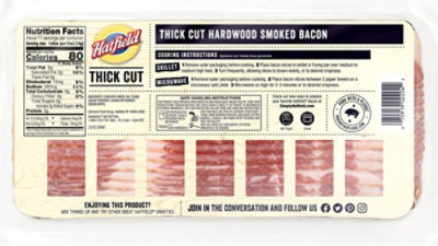 Hatfield Thick Sliced Bacon - 16 OZ - Image 6