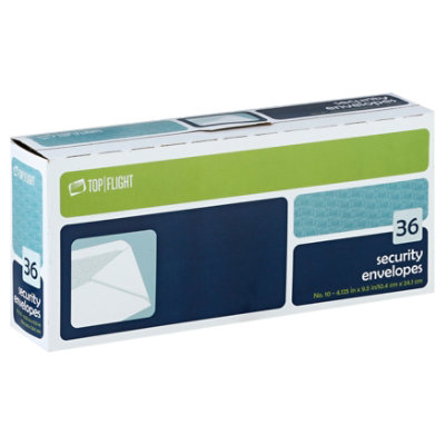 Top Flight Envelopes Security - 36 CT - Image 1