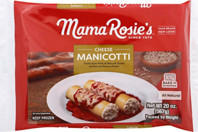 Mama Rosies Reg Manicotti Plstcbag Frzn - 20 OZ - Image 2