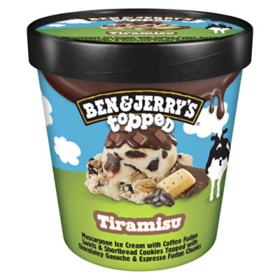 Ben & Jerry's Tiramisu Topped Ice Cream - 15.2 Oz - Image 2