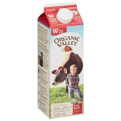 Organic V Whole Milk Uht - QT - Star Market