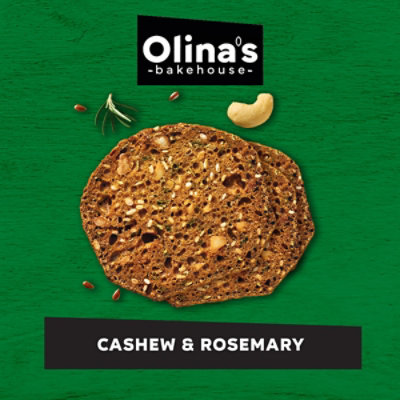 Olina's Bakehouse Cashew & Rosemary Seeded Crisps - 5.3 Oz - Image 2